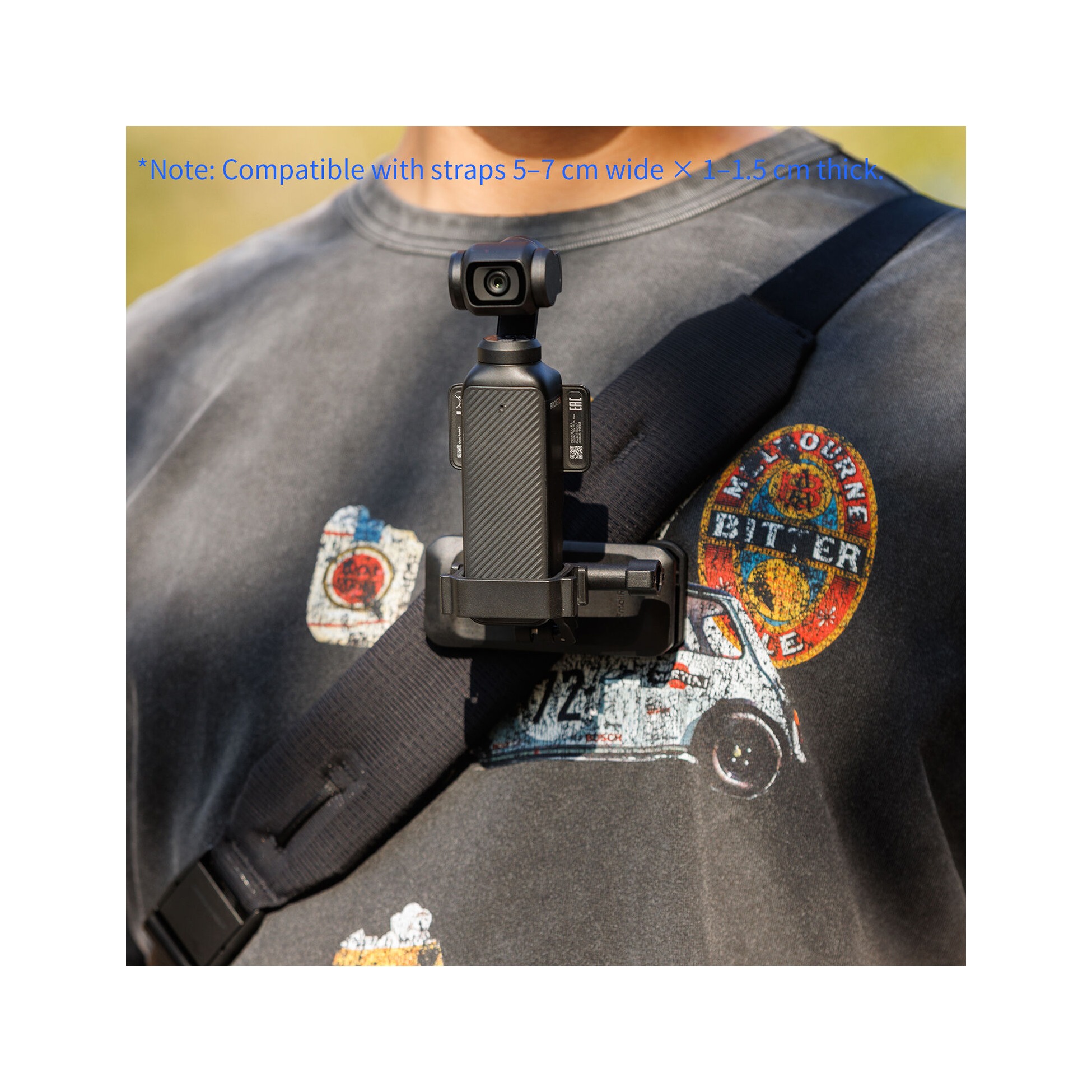 SmallRig 6052 Backpack Strap Clip Mount for DJI Osmo Pocket 4 / 3