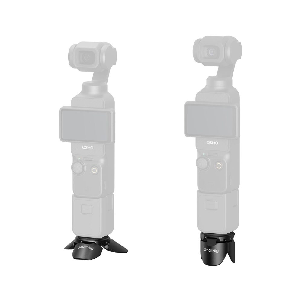 SmallRig 6083 Mini Quick Release Tripod for DJI Osmo Pocket 4/3/Xtra Muse (Black)