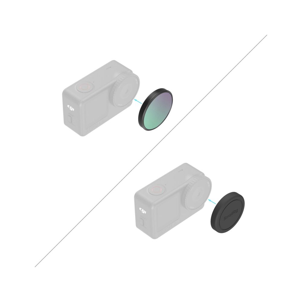 SmallRig 6086 1/4 Effect Black Mist Filter for DJI Osmo Action 6