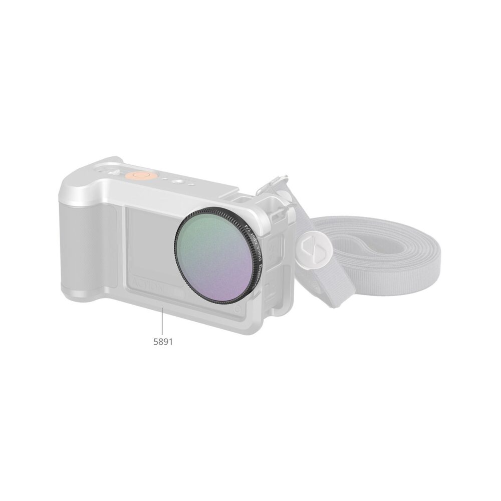 SmallRig 6086 1/4 Effect Black Mist Filter for DJI Osmo Action 6