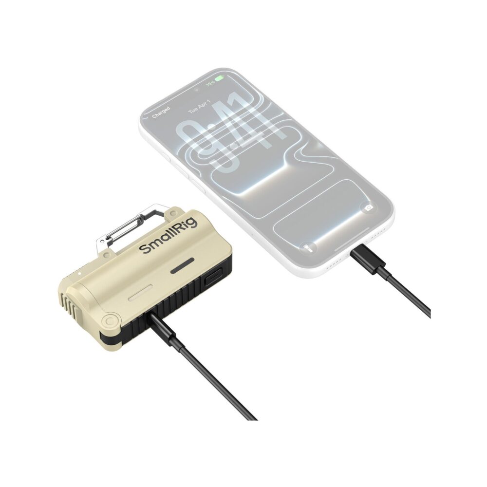 SmallRig 6088 5000mAh Battery and Charger Kit for 21700 Battery (Brown)