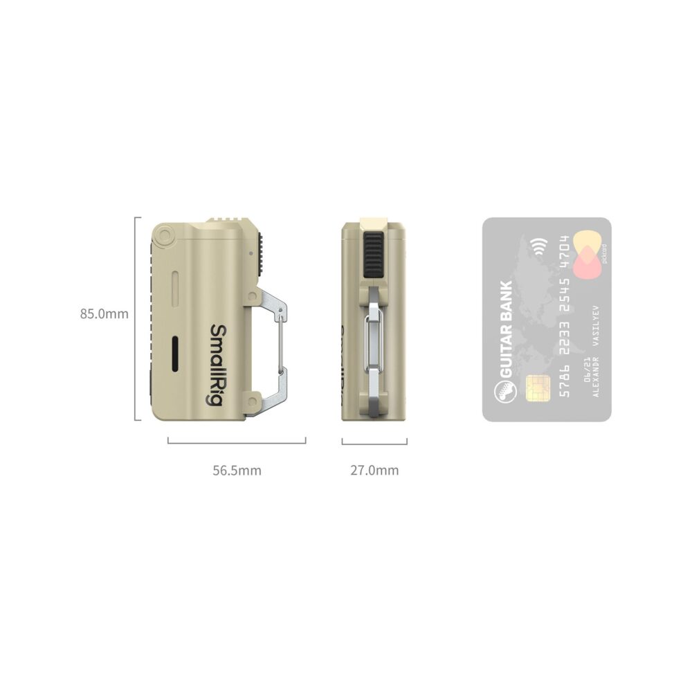 SmallRig 6089 10000mAh Battery and Charger Kit for 21700 Battery (Brown)