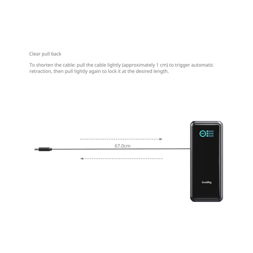 SmallRig 6108 NANO72 Power Bank (20,000mAh)