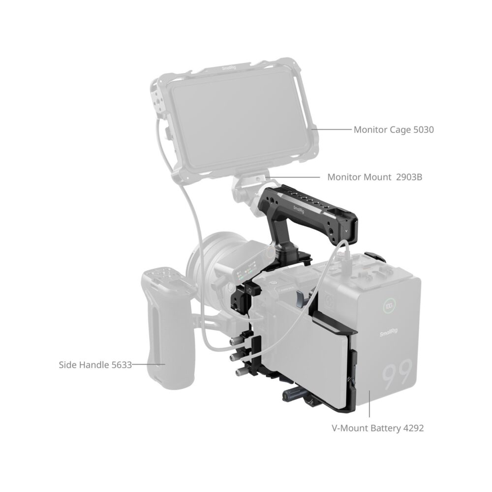 SmallRig 6113 HawkLock Quick Release Cage Kit for Nikon ZR