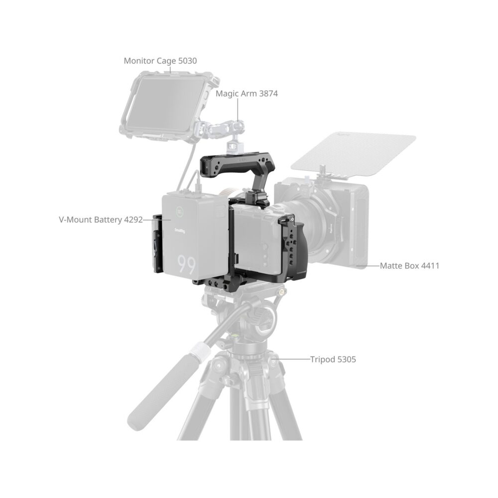 SmallRig 6113 HawkLock Quick Release Cage Kit for Nikon ZR