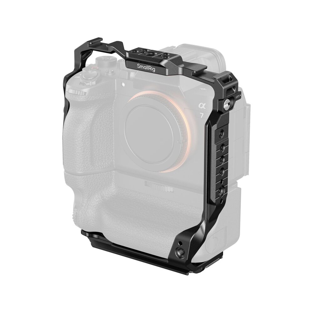 SmallRig 6114 Cage for Sony Alpha 7R V / 7S III / 1 with Vertical Grip VG-C4EM