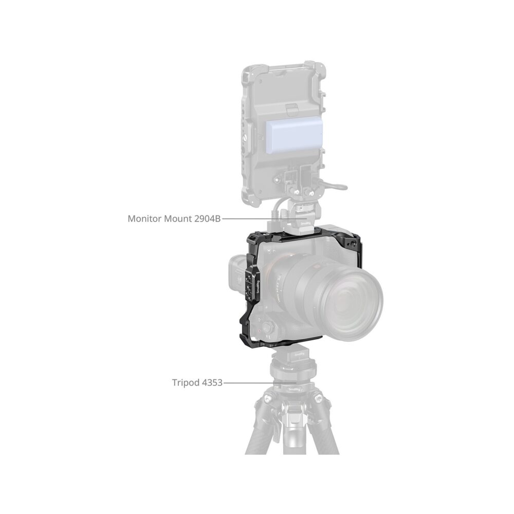 SmallRig 6114 Cage for Sony Alpha 7R V / 7S III / 1 with Vertical Grip VG-C4EM