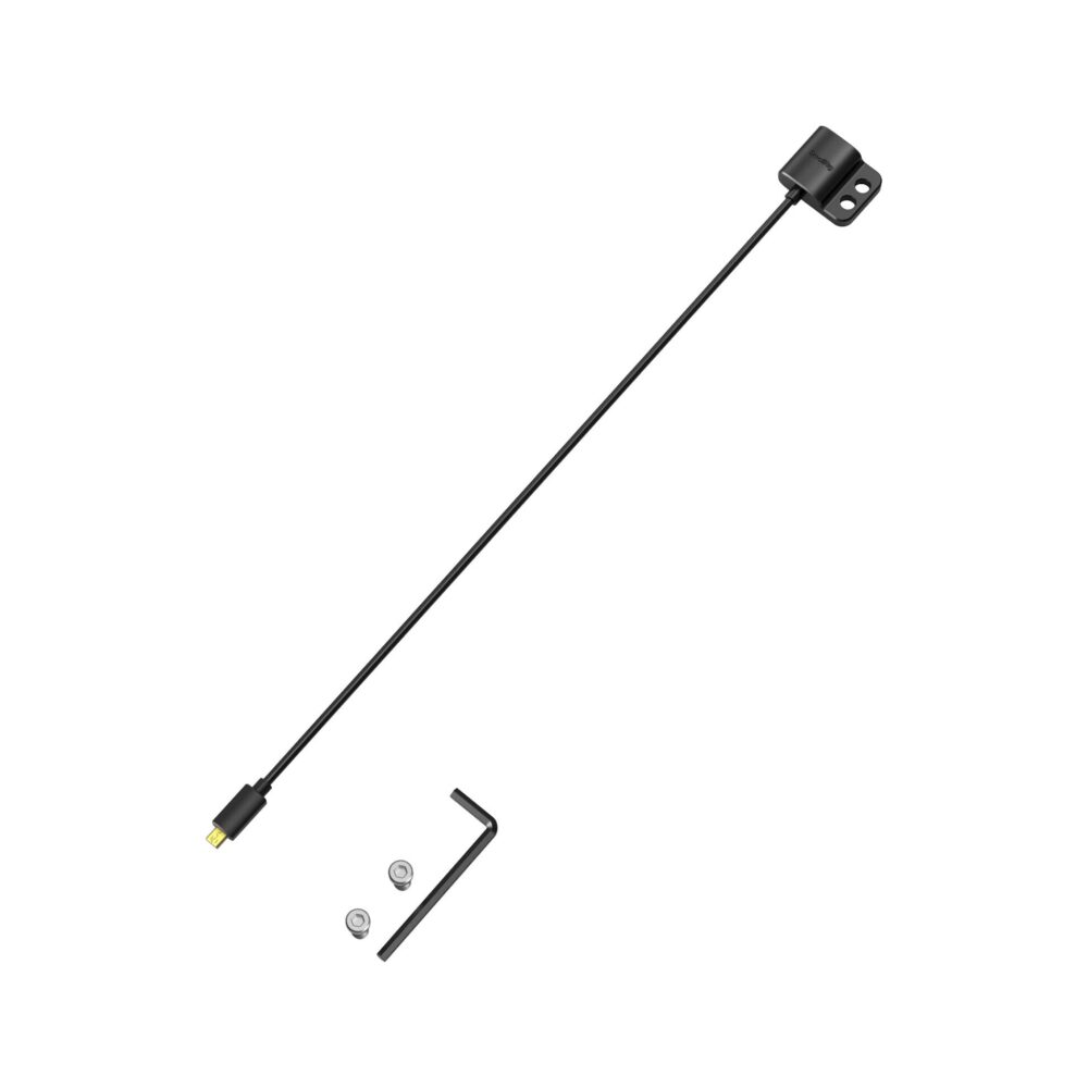 SmallRig 6125 Micro-HDMI to HDMI Type A Adapter Cable for Camera/Monitor (14")