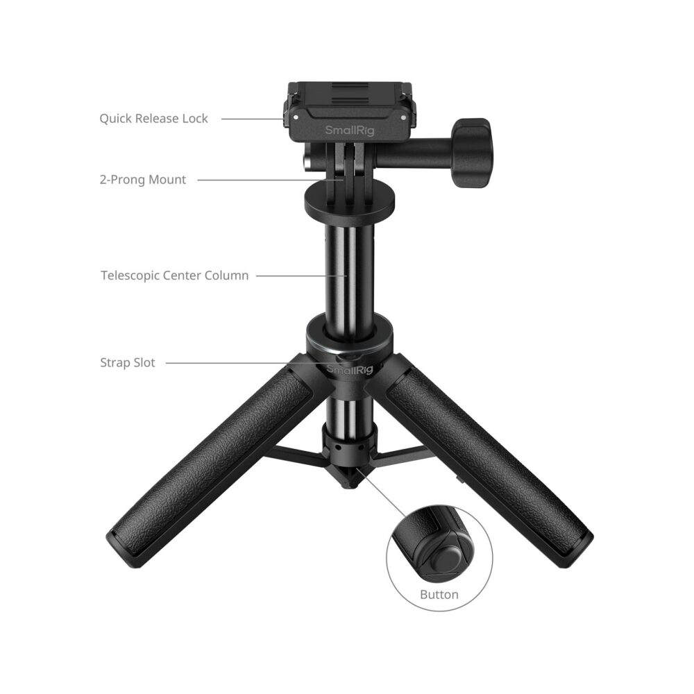 SmallRig 6149 Selfie Stick Support for DJI Osmo Action 6 / Nano