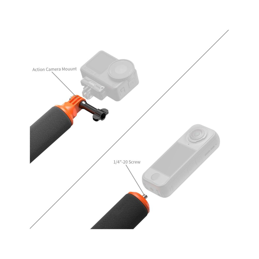 SmallRig 6152 Floating Grip for Action Cameras