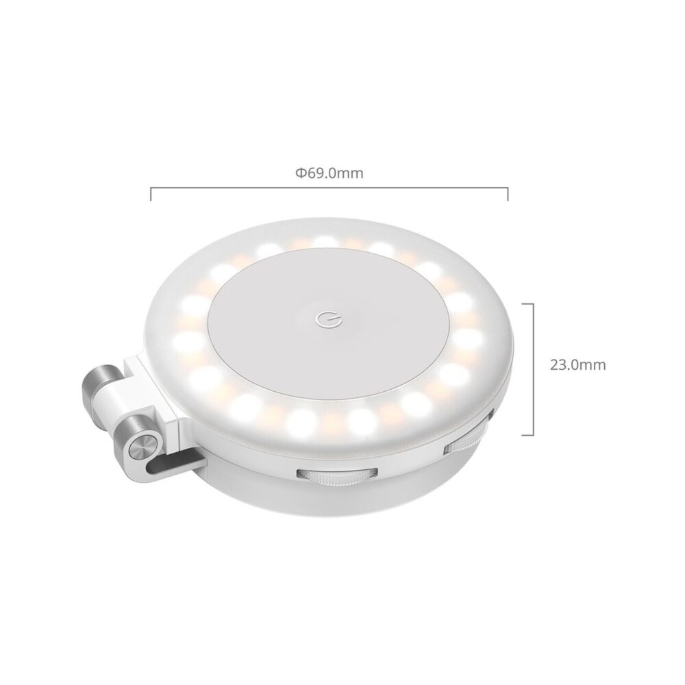 SmallRig 6155 M2 Attachable Mobile Phone LED Video Light (White)