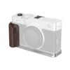 SmallRig 6236 L-Shaped Mount Plate with Wooden Handle for Fujifilm X-E5 (Silver)