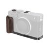 SmallRig 6237 L-Shaped Mount Plate with Ebony Wooden Handle for Fujifilm X-E5 (Black)