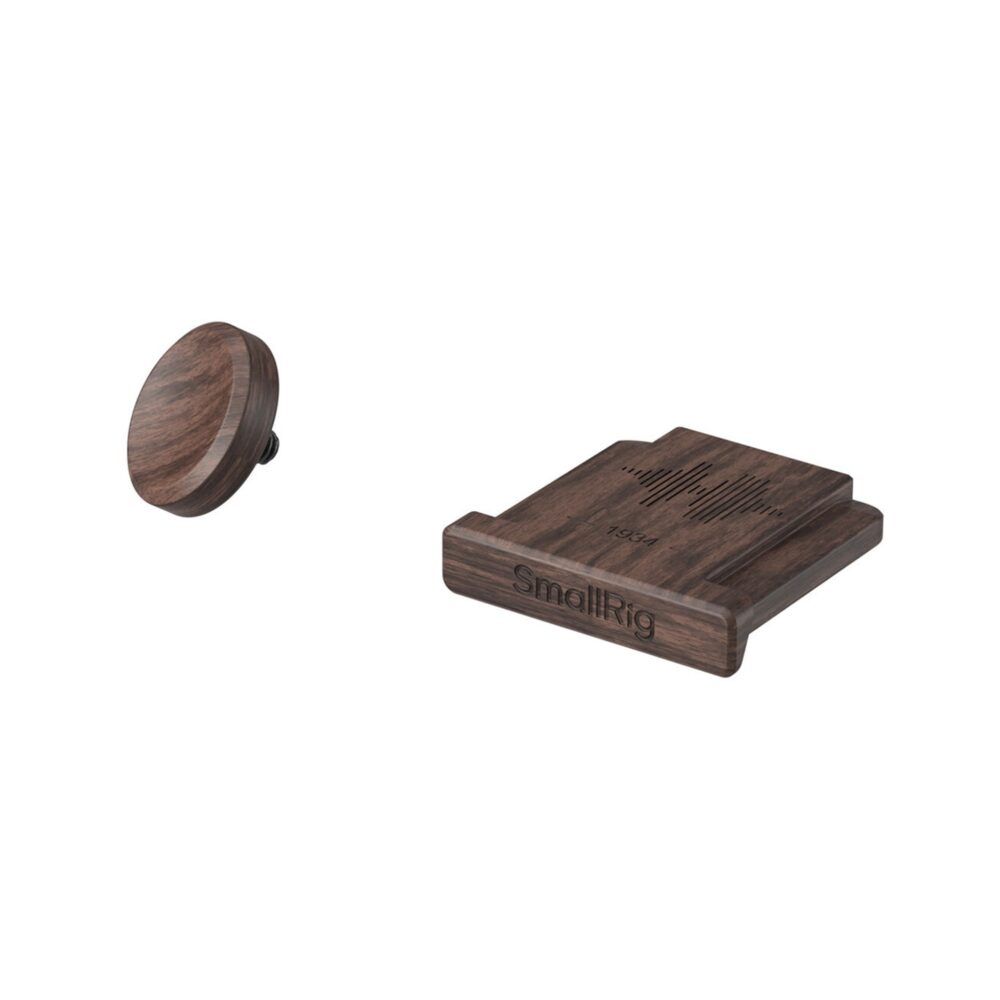SmallRig 6240 Wooden Hot Shoe Cover and Shutter Button for FUJIFILM Cameras (Ebony)