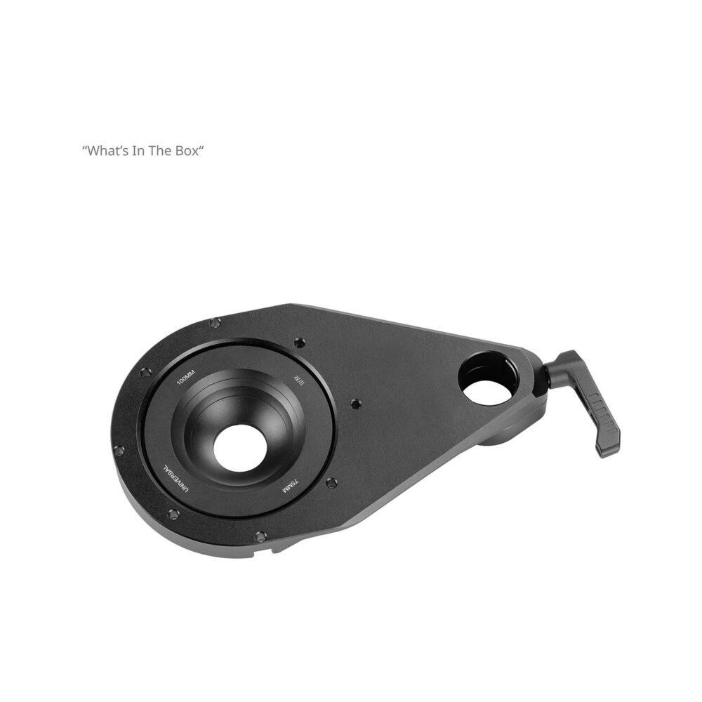 SmallRig 6253 Tripod Head Mounting Plate for Camera Cart (75/100mm)