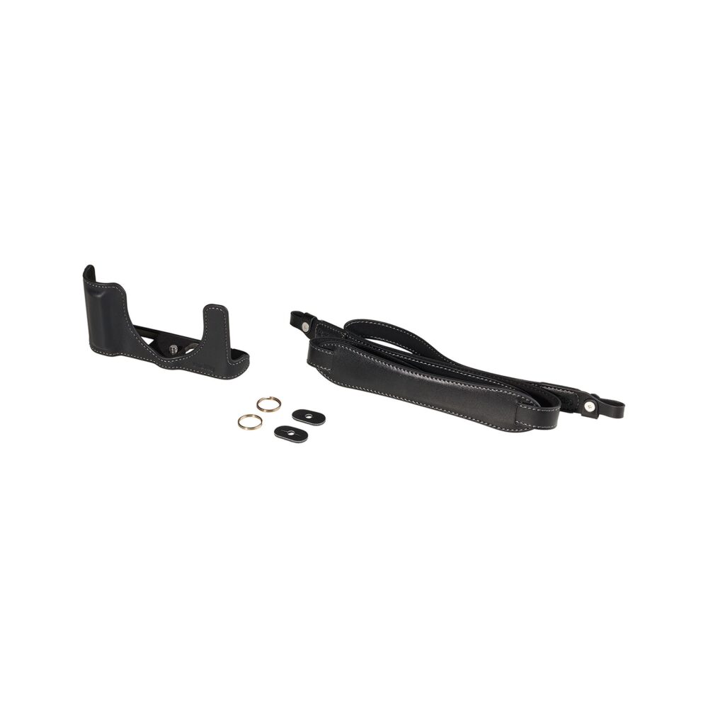 SmallRig 6274 Leather Half Case Kit for Panasonic LUMIX L10 (Black)