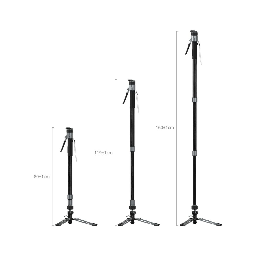 SmallRig 6283 x Potato Jet TRIBEX PRO X-Clutch Hydraulic Monopod (Standard)
