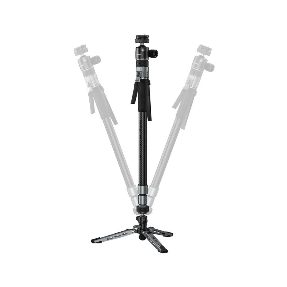 SmallRig 6285 x Potato Jet TRIBEX PRO X-Clutch Hydraulic Monopod with Ball Head