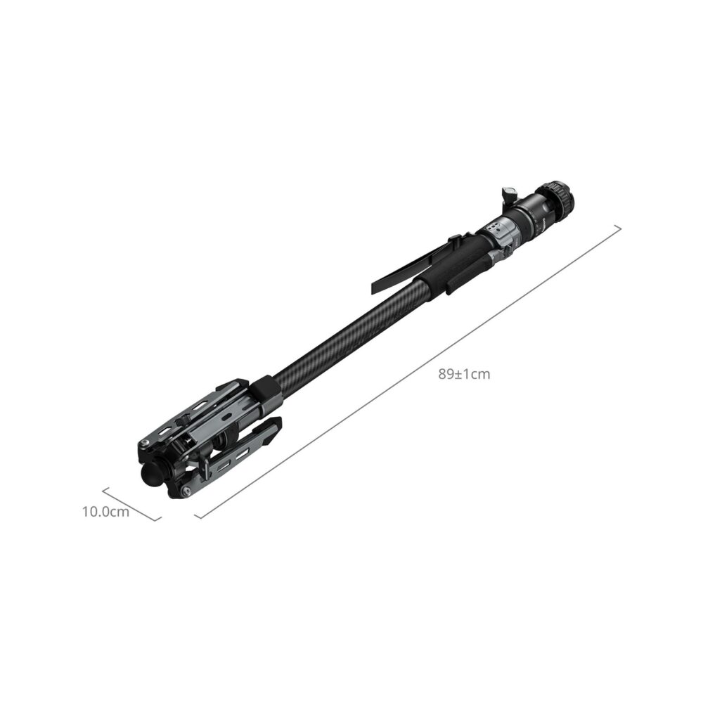 SmallRig 6285 x Potato Jet TRIBEX PRO X-Clutch Hydraulic Monopod with Ball Head
