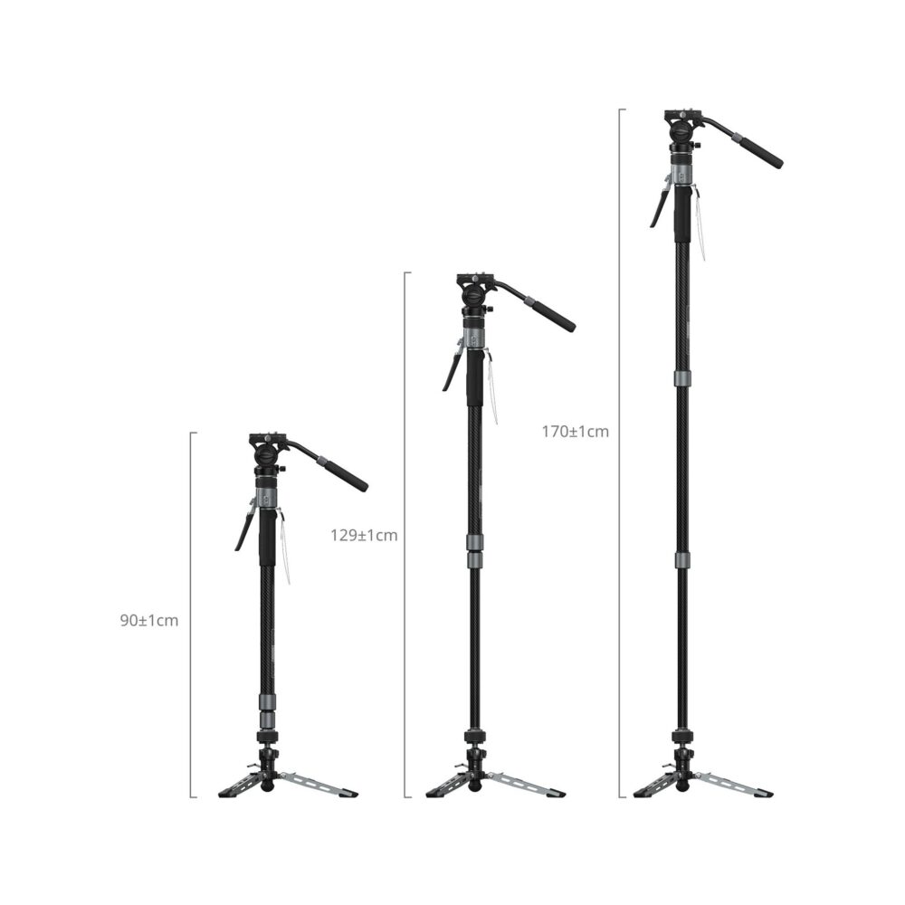 SmallRig 6286 × Potato Jet TRIBEX PRO X-Clutch Hydraulic Monopod (Video Version)