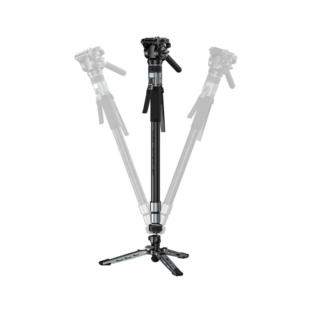 SmallRig 6286 × Potato Jet TRIBEX PRO X-Clutch Hydraulic Monopod (Video Version)