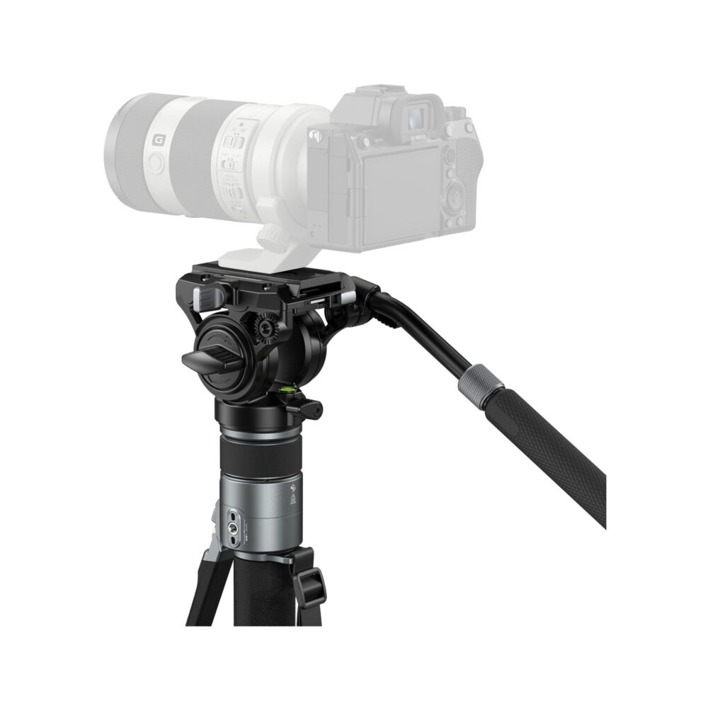 SmallRig 6286 × Potato Jet TRIBEX PRO X-Clutch Hydraulic Monopod (Video Version)
