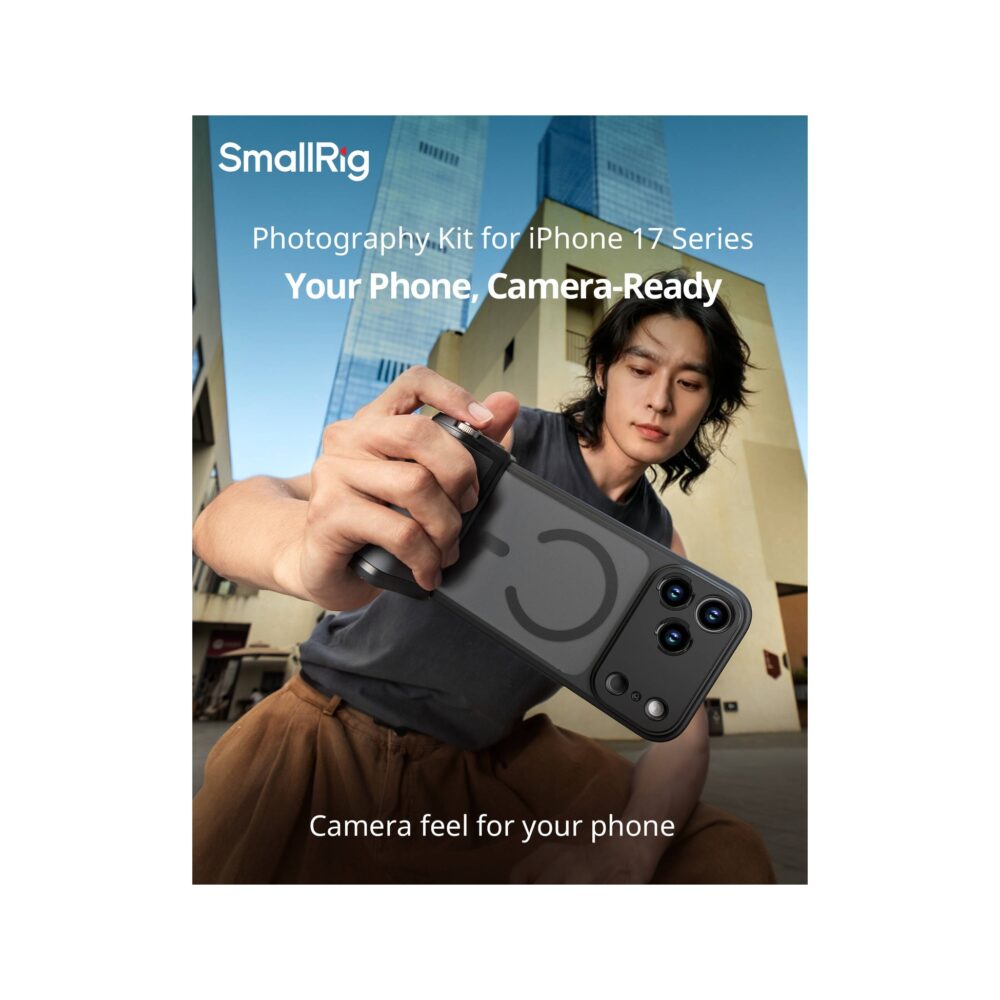 SmallRig 6301 FilMov Photography Grip Kit with Filter for iPhone 17 Pro Max