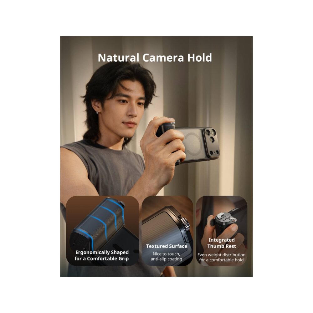 SmallRig 6301 FilMov Photography Grip Kit with Filter for iPhone 17 Pro Max