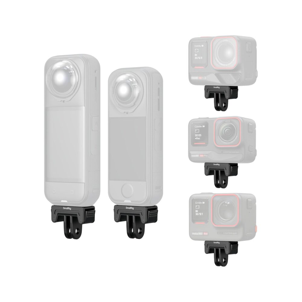 SmallRig 6303 Quick Release Mount Adapter for Insta360 X5/X4 Air/Ace Pro 2/Ace Pro/Ace (2-Pack)