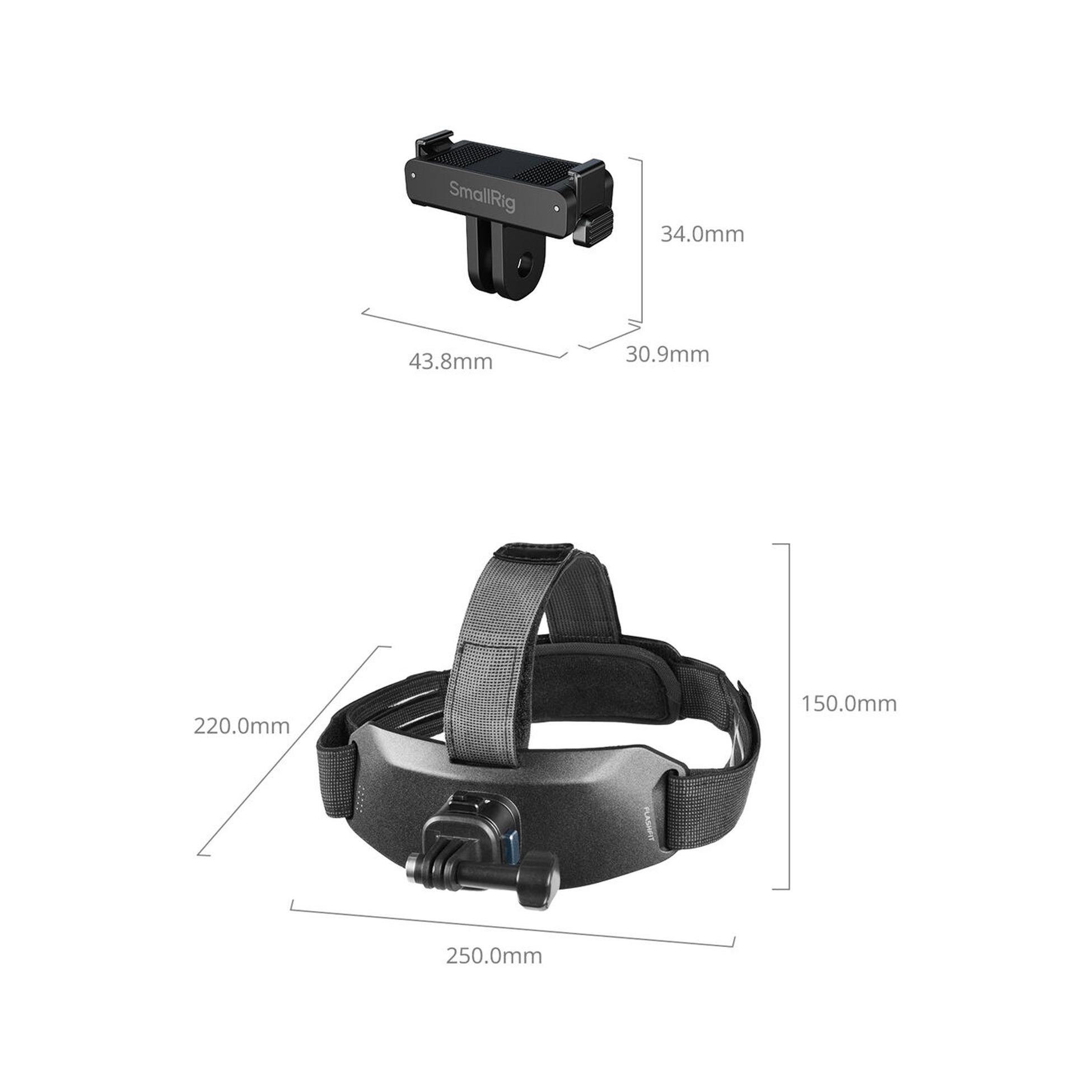 SmallRig 6304 Head Strap Mount for DJI Osmo Action 6 / Nano