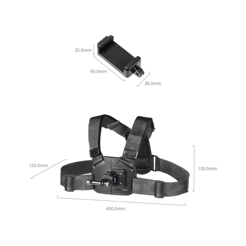 SmallRig 6308 Quick Release Chest Strap Mount for Smartphones