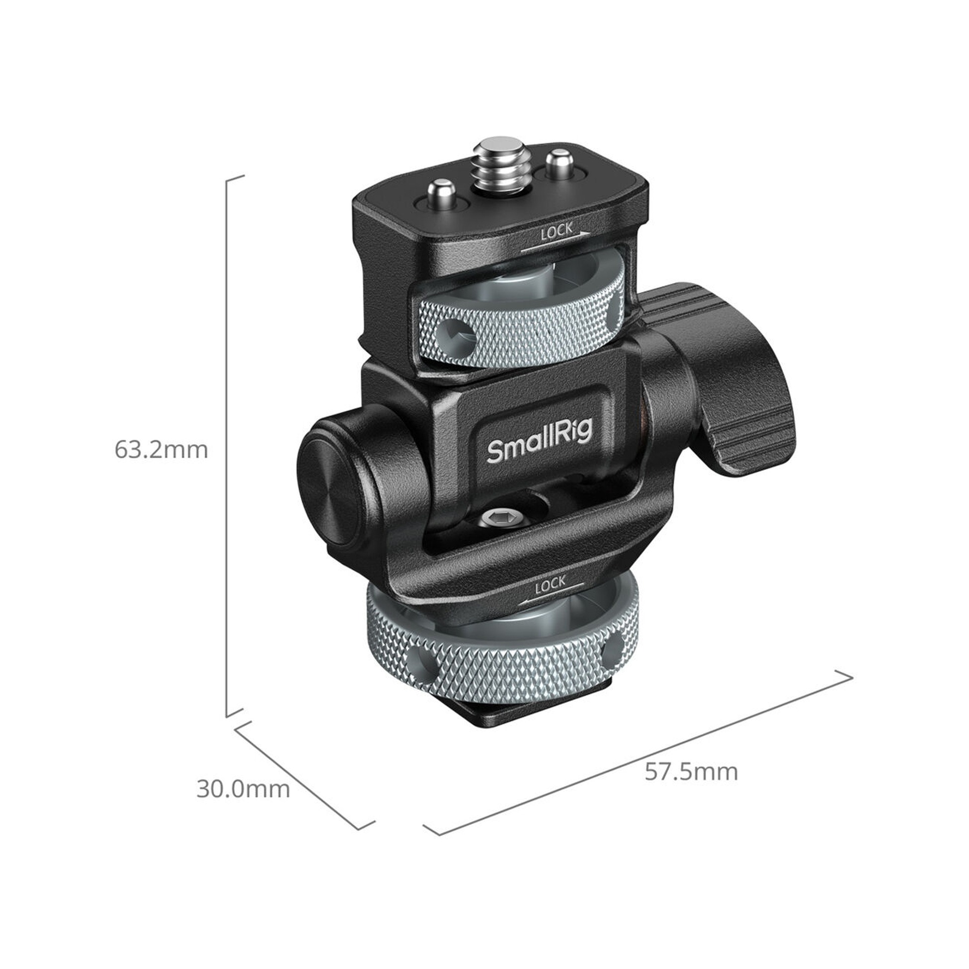 SmallRig 6313 Monitor Support with Cold Shoe Mount
