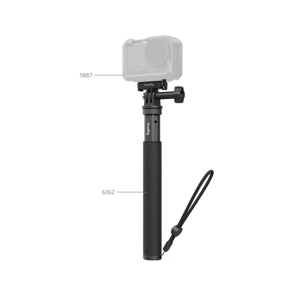 SmallRig 6362 Selfie Stick Support for DJI Osmo Action 6 / Nano