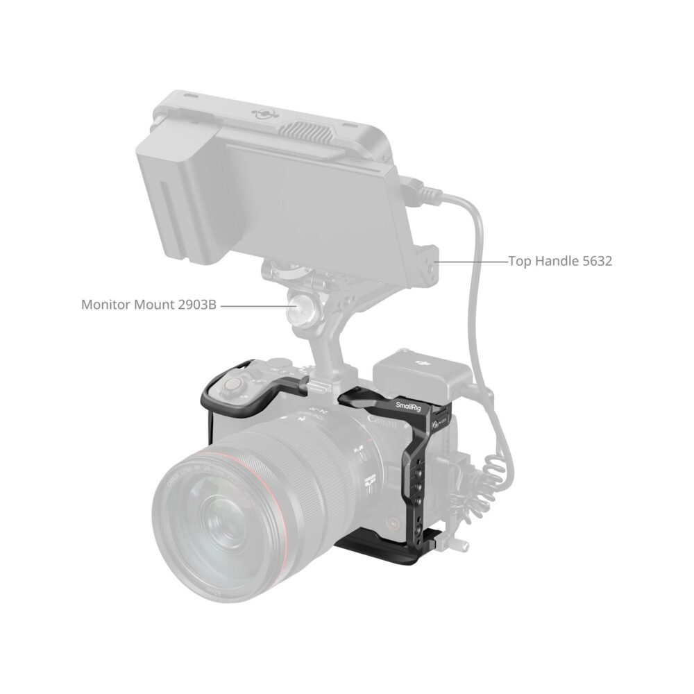 SmallRig 6372 HawkLock Quick Release Camera Cage for Canon EOS R6 V