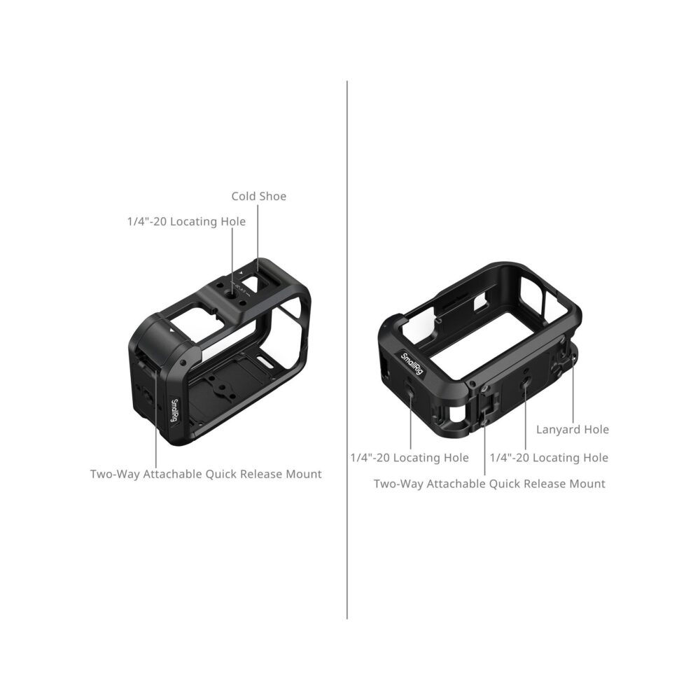 SmallRig 6374 Advanced Camera Cage Kit with Filters for DJI Osmo Action 6