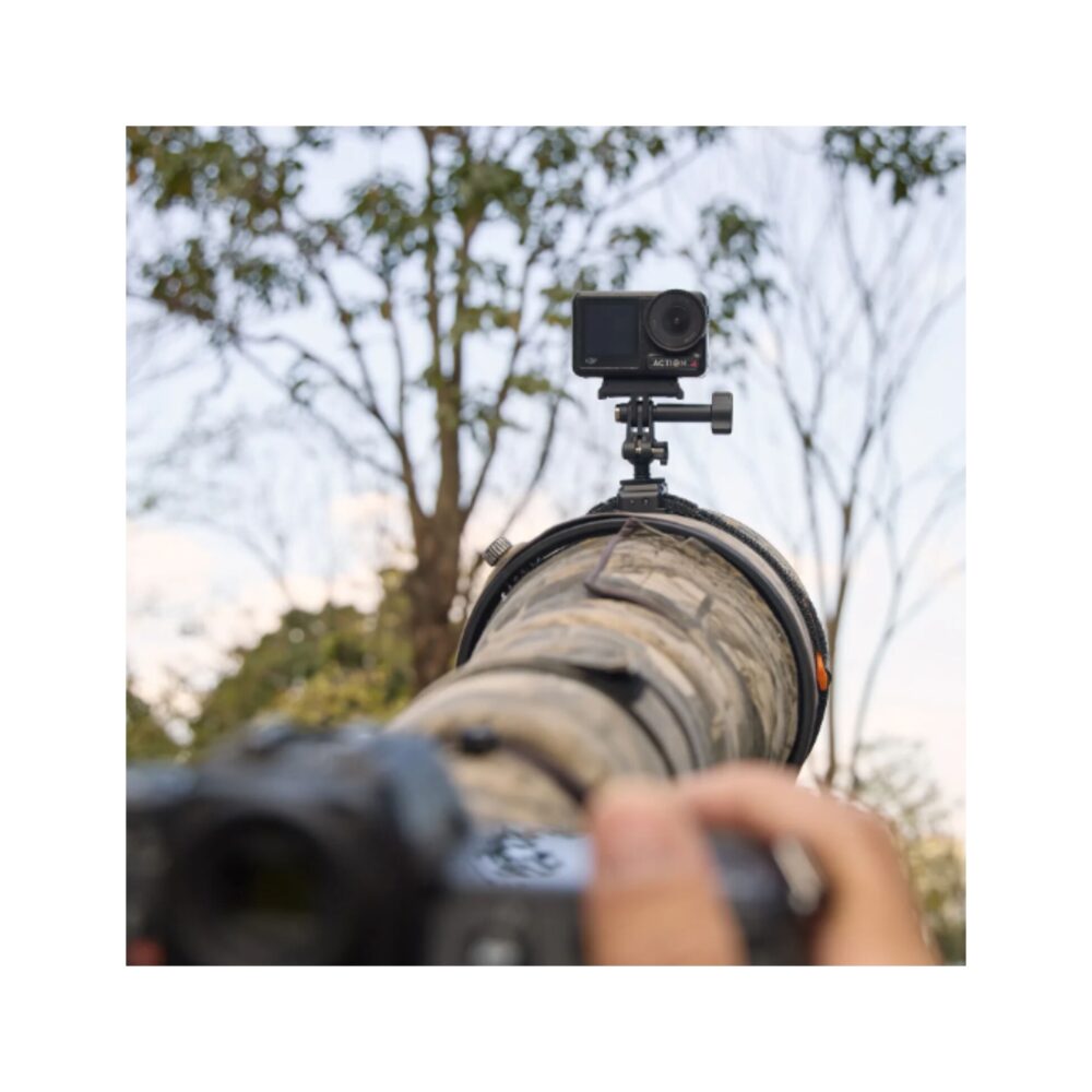 SmallRig 6396 Quick Release Adapter with Cold Shoe Mount and Mini Ball Head for DJI Osmo Action 6 / Osmo Nano