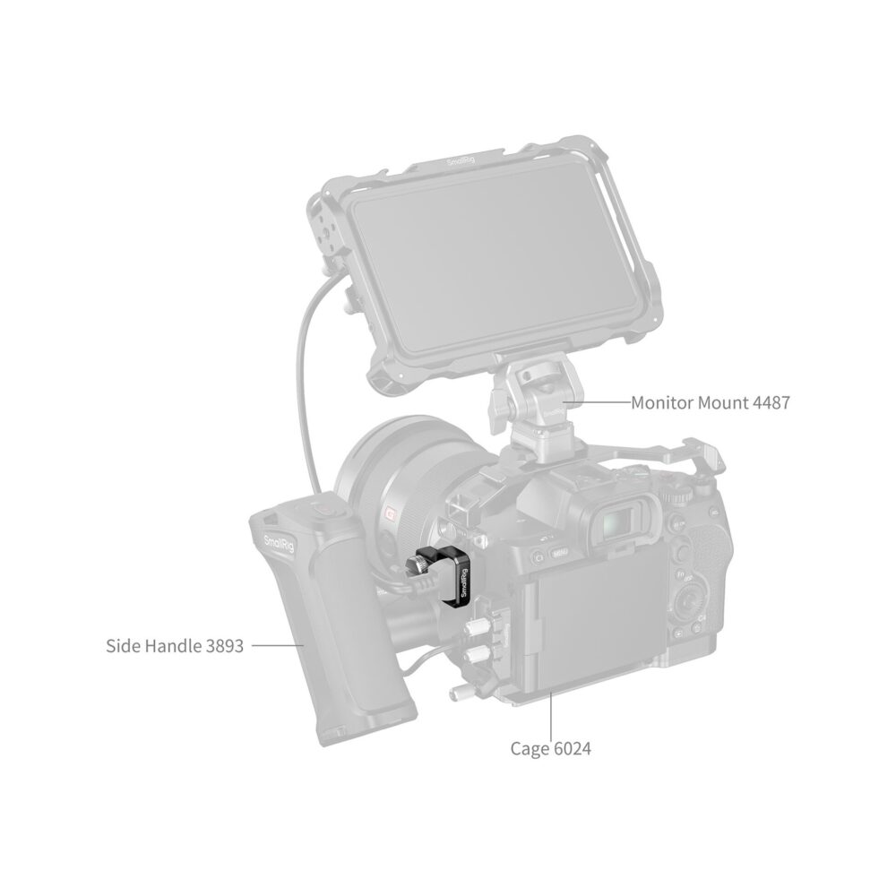 SmallRig 6406 HDMI Cable Clamp for Sony Alpha 7 V / 7 IV Cages