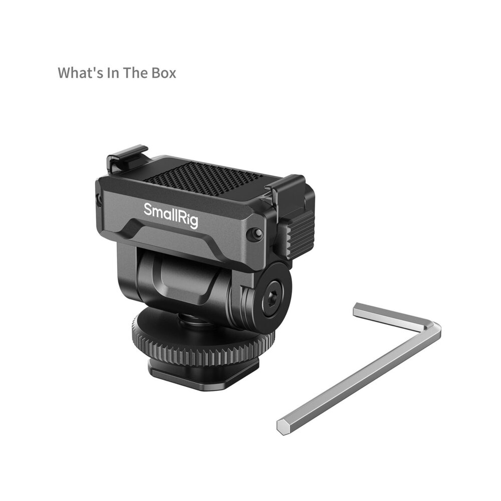 SmallRig 6440 Quick Release Support with Cold Shoe Adapter for DJI Osmo Action 6 / Nano