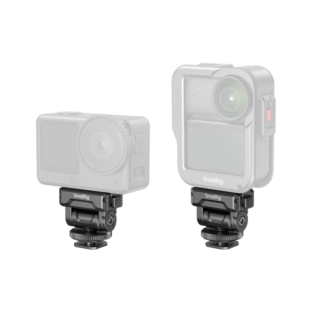 SmallRig 6440 Quick Release Support with Cold Shoe Adapter for DJI Osmo Action 6 / Nano