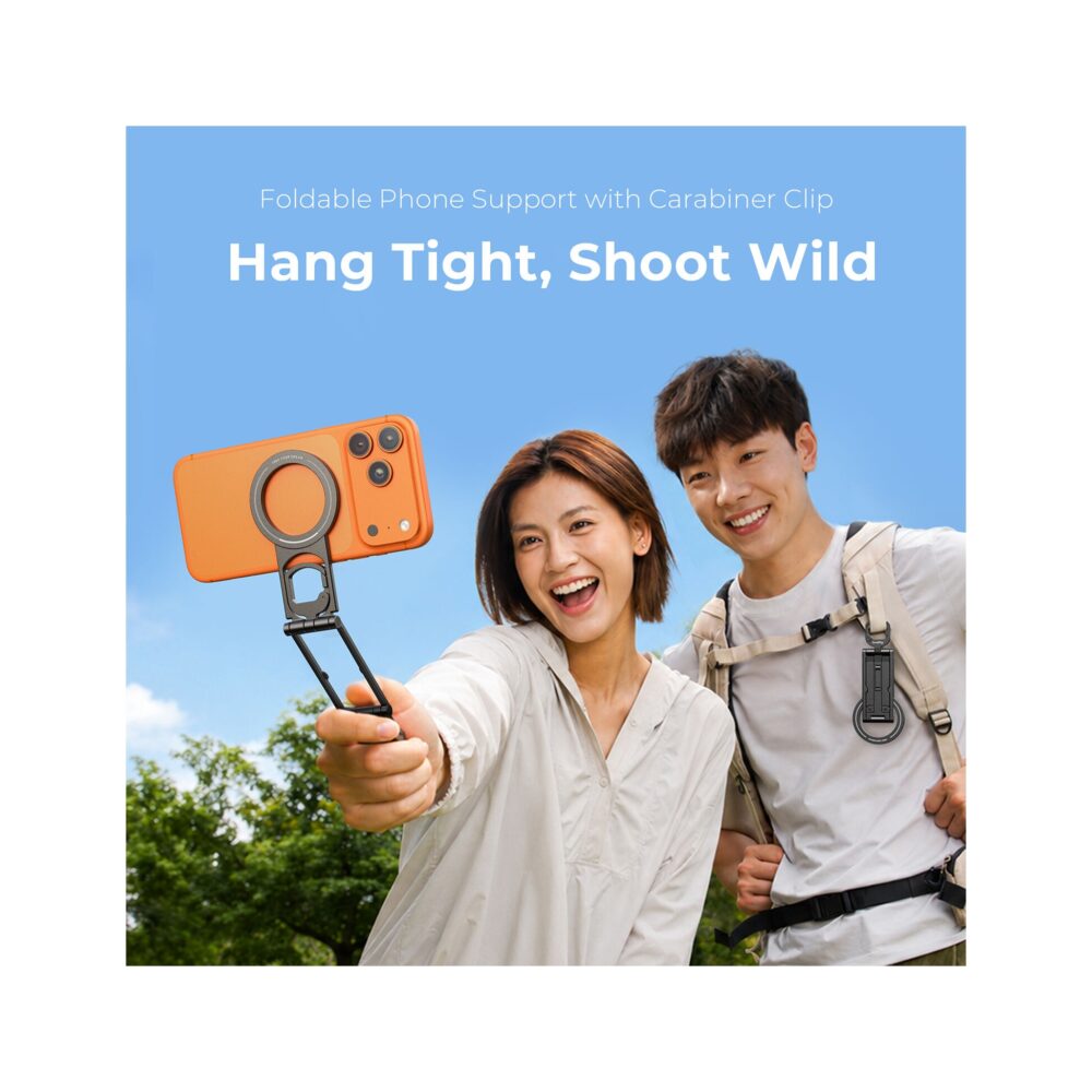 SmallRig 6470 FS-C1 Foldable Phone Support with Carabiner Clip