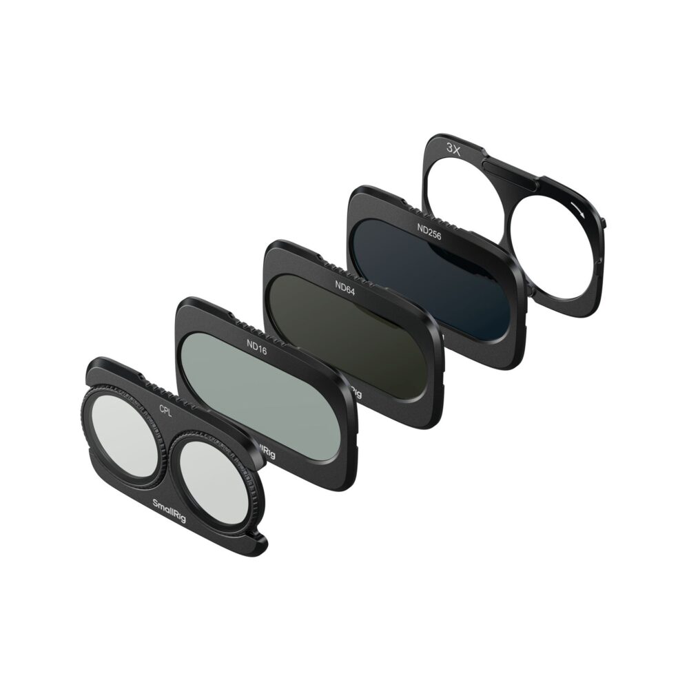 SmallRig 6476 ND & CPL Split Filter Kit for DJI Osmo Pocket 4P (4-8 Stops)
