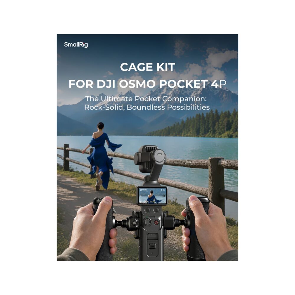 SmallRig 6476 ND & CPL Split Filter Kit for DJI Osmo Pocket 4P (4-8 Stops)