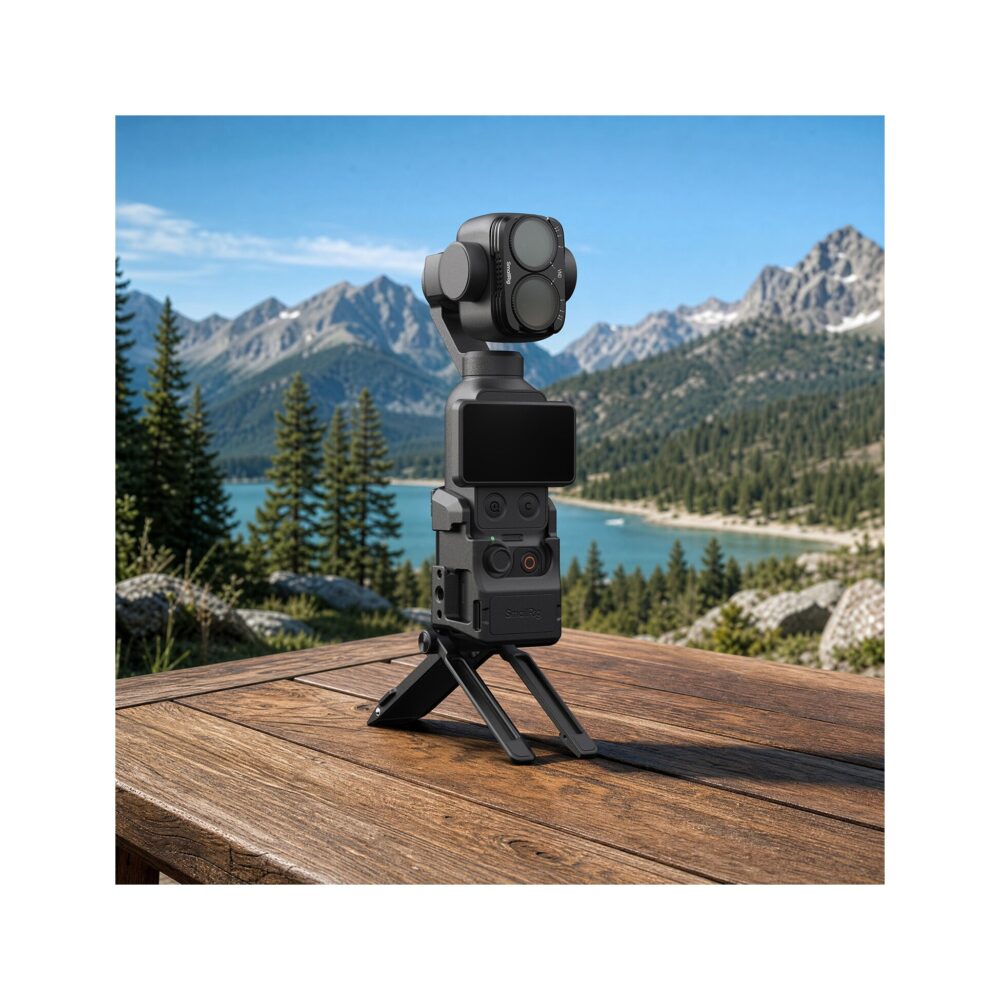 SmallRig 6477 VND, Diffusion & CPL Split Filter Kit for DJI Osmo Pocket 4P (1-5 Stops)