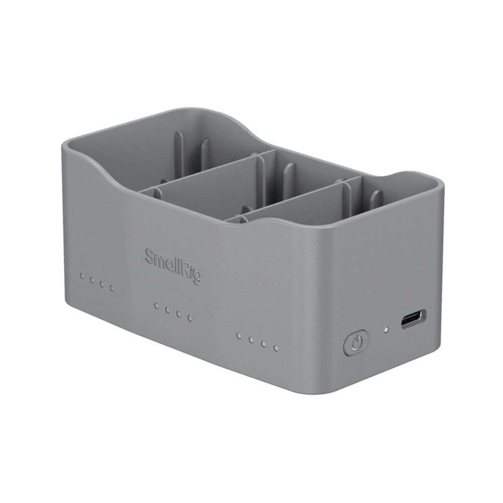 SmallRig 6501 3-Bay 65W Battery Charger for DJI Mini 5/4/3 Pro