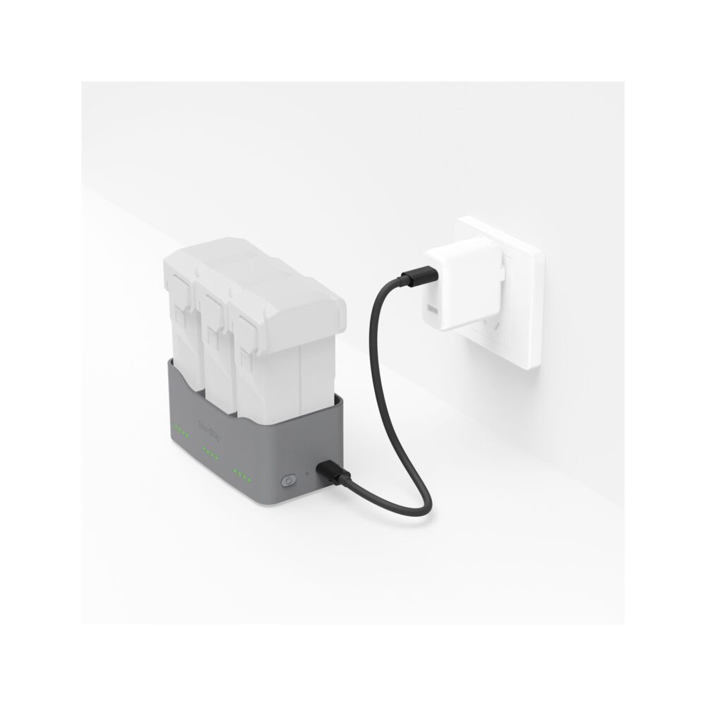 SmallRig 6501 3-Bay 65W Battery Charger for DJI Mini 5/4/3 Pro