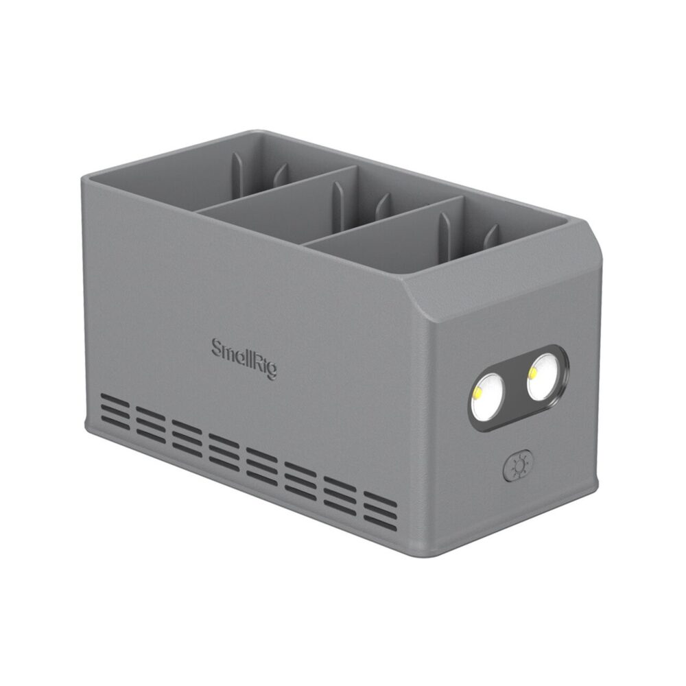 SmallRig 6502 3-Bay 100W Battery Charger for DJI Mini 5/4/3 Pro