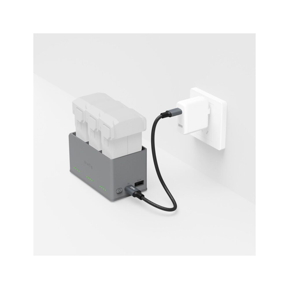 SmallRig 6502 3-Bay 100W Battery Charger for DJI Mini 5/4/3 Pro