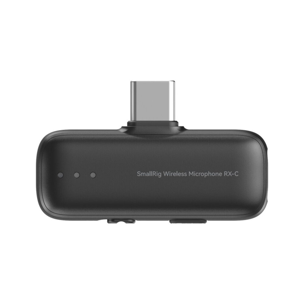 SmallRig 6546 S70-C1 Wireless Microphone Combo System for USB-C Mobile Devices (2.4 GHz, Black)