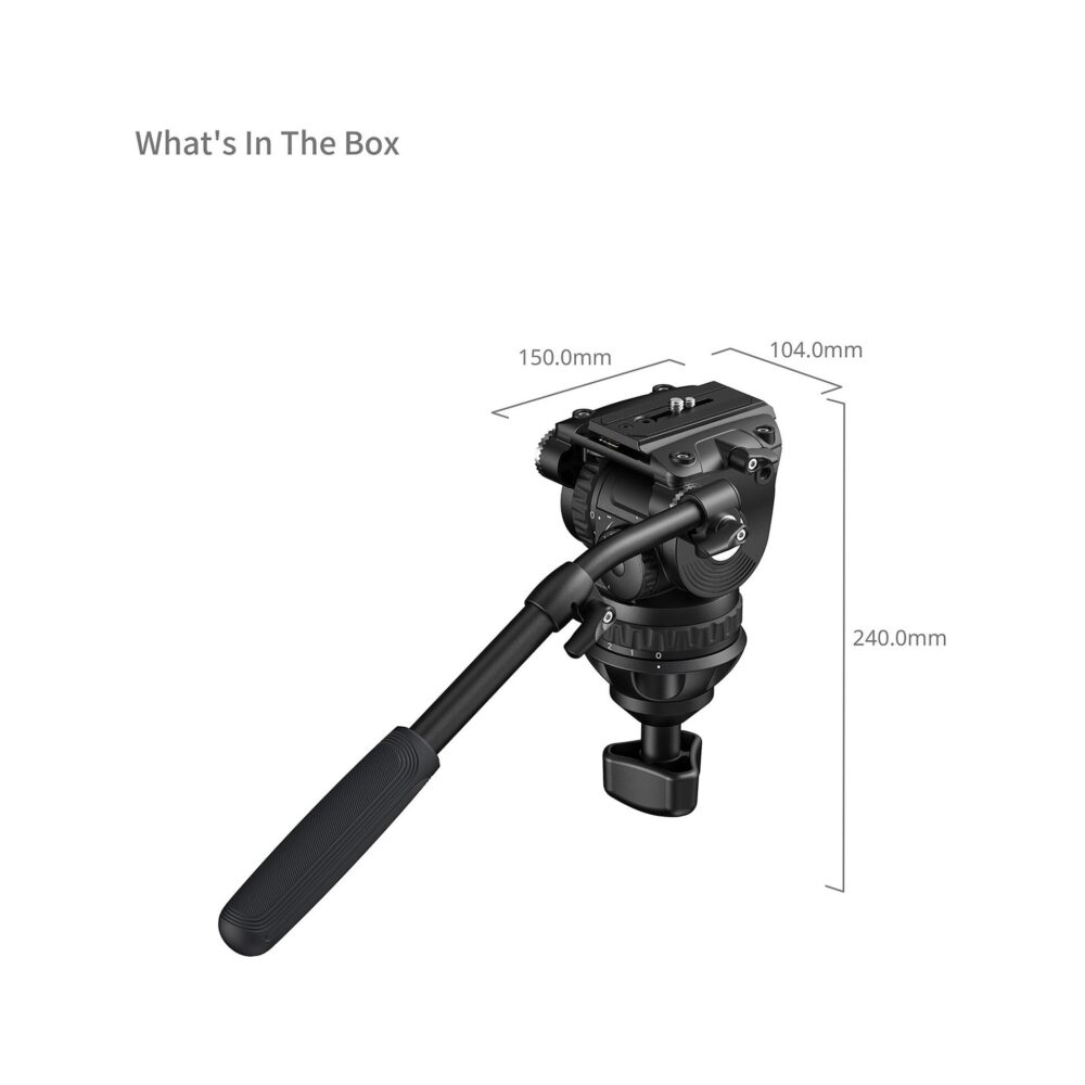 SmallRig 6554 Heavy-Duty Fluid Video Head