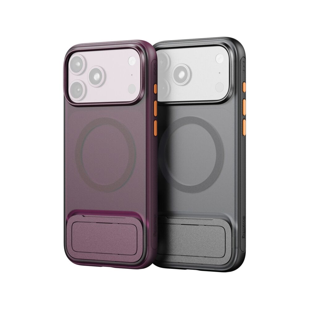 SmallRig 6589 CS-S1 Case with Stand for iPhone 18 Pro Max / 17 Pro Max (Dark Cherry)